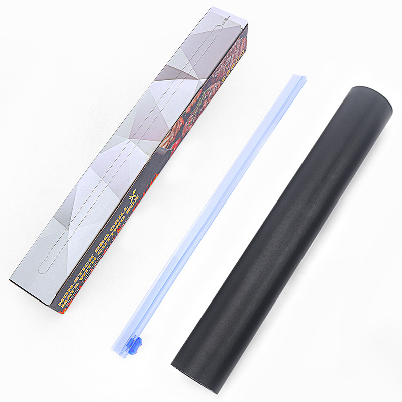Covoraș teflon pentru grătar, antiaderent, cu benzi de tăiere, dimensiuni 1 m, 2 m și 4 m, accesorii pentru grătar
