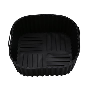 Tavă pătrată din silicon pentru friteuză cu aer