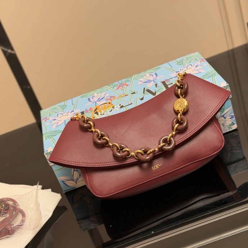 Luojia Cloud and Wave Donut Chain torba za rameno, srednje veličine, ženska tote torba