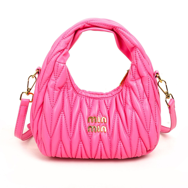 2025 Popularna dumpling torbica s plisiranom kožom janjeta, hobó stil, torba ispod pazuha s oblacima, polumjesec rameni crossbody ženska torba
