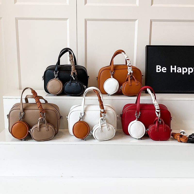 Ženska Boston torba, niša moda, proljeće 2026, ručna i crossbody torba