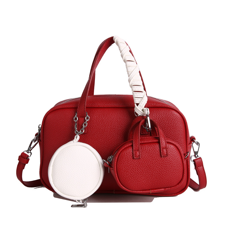Ženska Boston torba, niša moda, proljeće 2026, ručna i crossbody torba