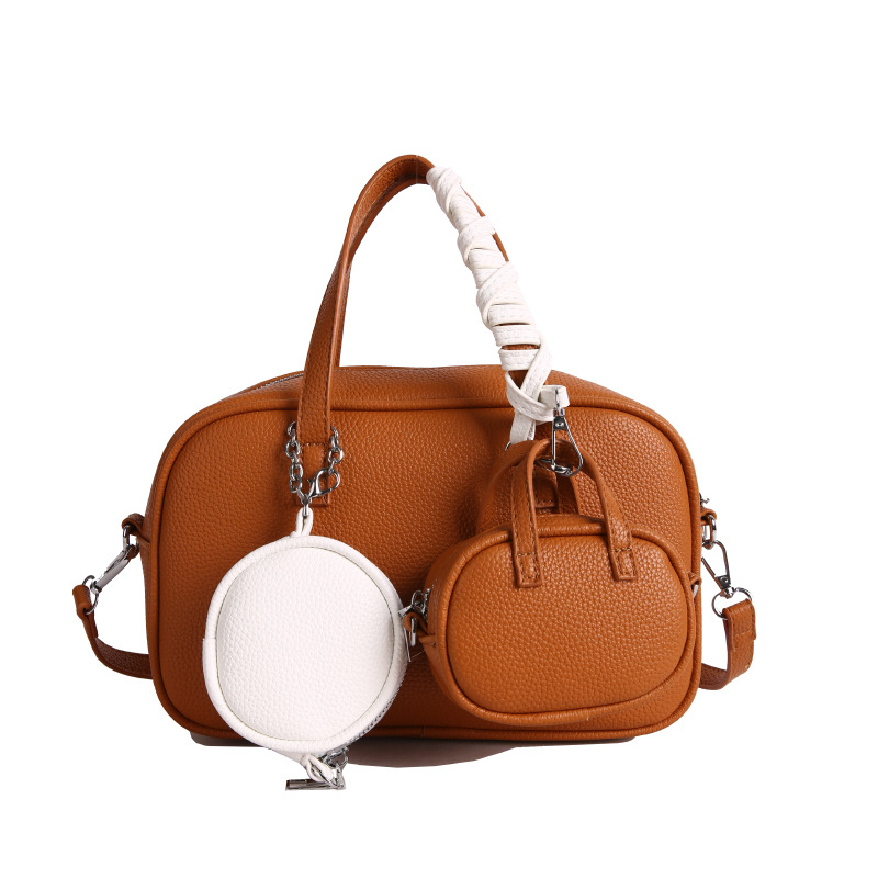 Ženska Boston torba, niša moda, proljeće 2026, ručna i crossbody torba