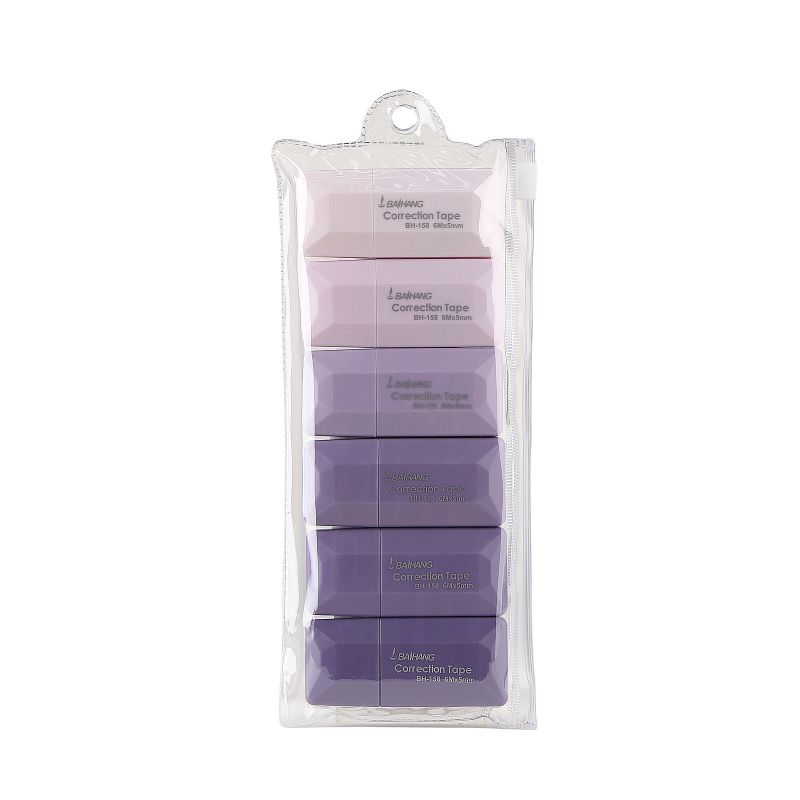 Bandă de corecție în nuanțe gradient pentru elevi, bandă de corectură portabilă pentru greșeli, 9 ml, din plastic