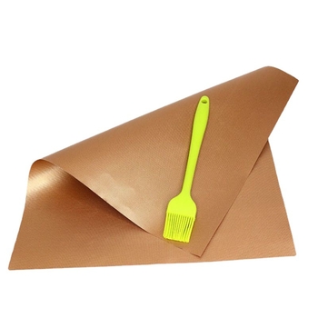 Țesătură teflon pentru cuptor, rezistentă la temperaturi înalte, antiaderentă, liner pentru tava de copt, potrivită pentru grătar