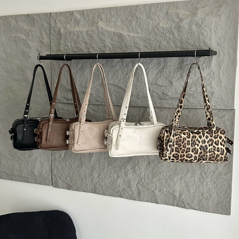Ženska torbica Boston s oblikom jastuka, velika kapaciteta, PU koža, crossbody ili na rame