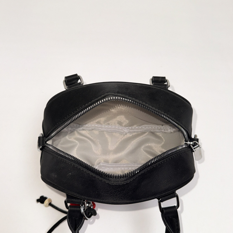 PU crossbody torba srednje veličine, jednobojna, zip zatvaranje, džep za telefon, retro europsko-američki stil