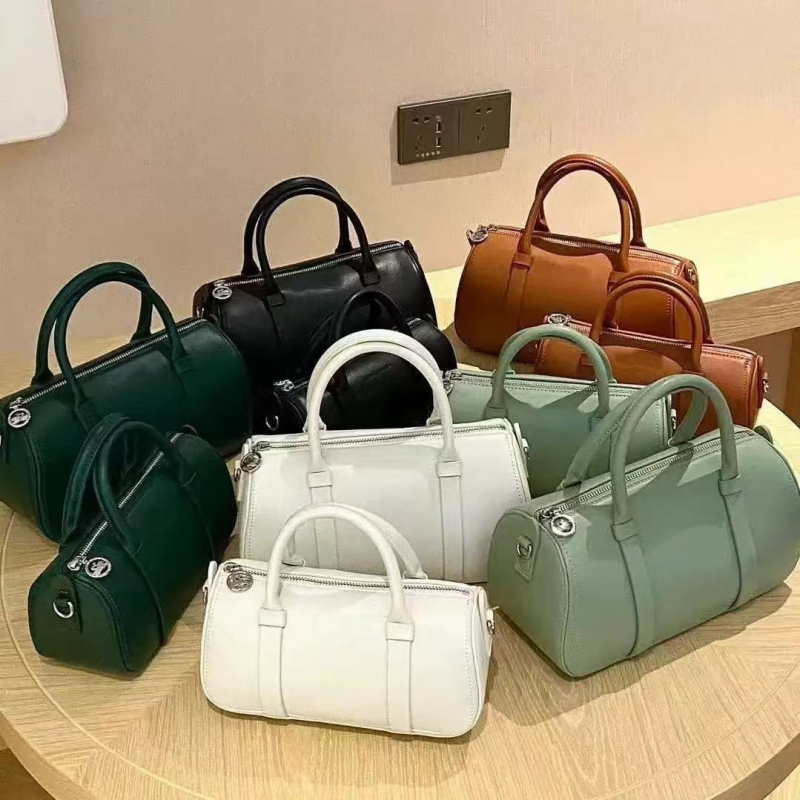 Bowling torba s drakom ugraviranim uzorkom, ženska torba Boston, jastučast oblik, preko ramena ili crossbody