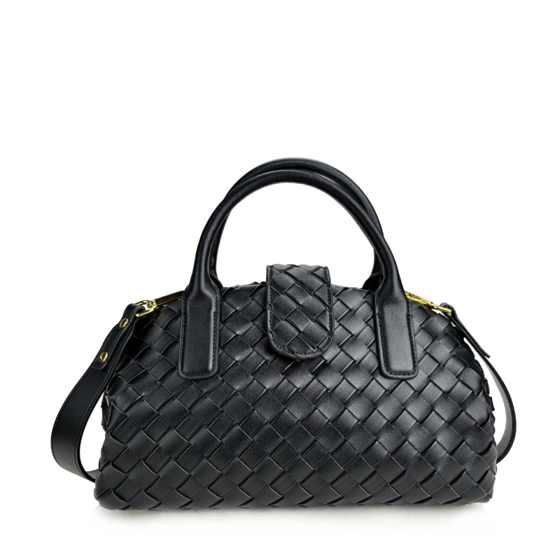 2024 nova ženska torbica s oblacima pletene uzorke, visoka tekstura, Boston stil, crossbody torba s magnetskom kopčom