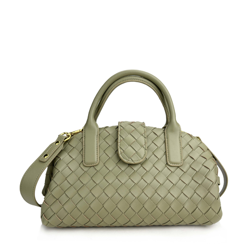 2024 nova ženska torbica s oblacima pletene uzorke, visoka tekstura, Boston stil, crossbody torba s magnetskom kopčom