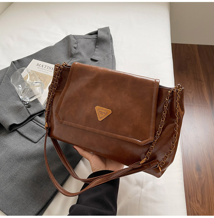 2026 nova retro Maillard stil crossbody torba s velikim kapacitetom, korejskog stila torba za ramena