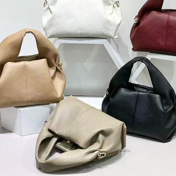 Cloud Bag PU ženska torba za rame, crossbody, srednja veličina, jednobojna