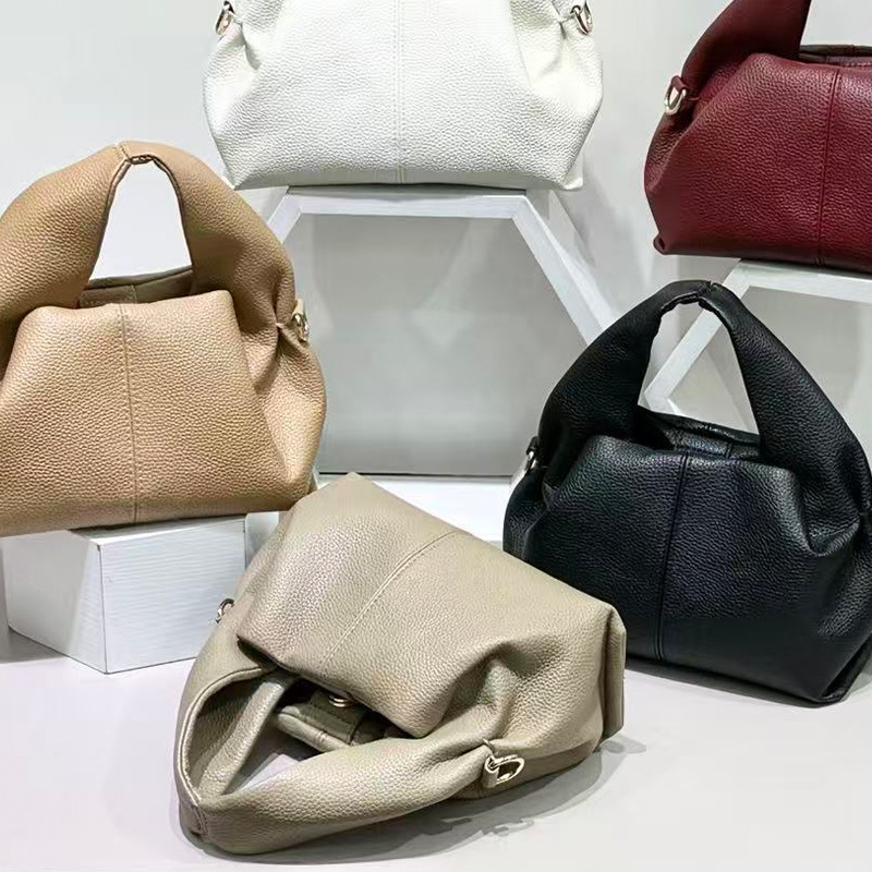 Cloud Bag PU ženska torba za rame, crossbody, srednja veličina, jednobojna