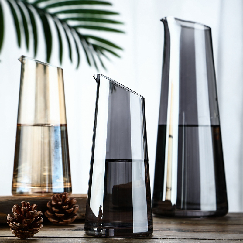 Decantor în stil japonez din cristal pentru vin și cocktailuri, capacitate 501–600 ml