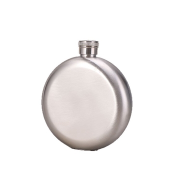 Recipient portabil rotund din oțel inoxidabil pentru vin, design minimalist modern