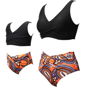 Novi set kupaćih za mamu i dijete, ženski sportski bikini, dvodijelni stil Europe/Amerika