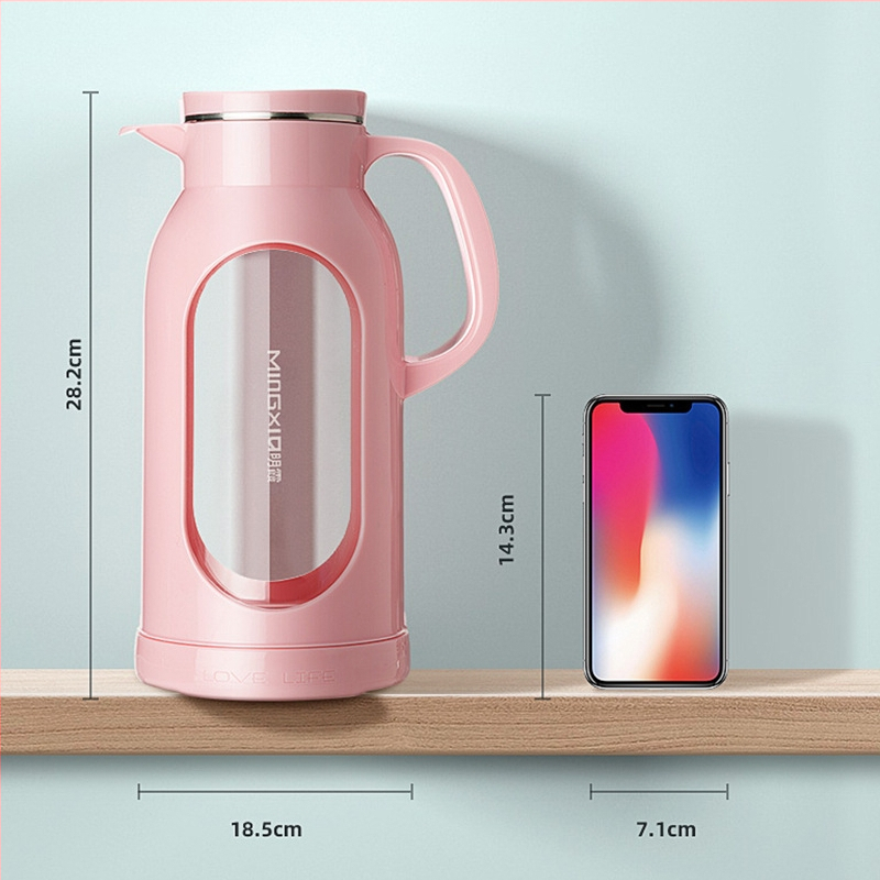 Mingxia sticlă din borosilicat pentru apă rece, design modern minimalist, capacitate mare, ceainic