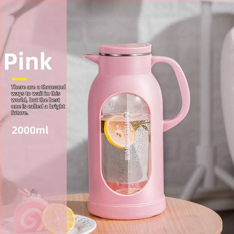 Mingxia sticlă din borosilicat pentru apă rece, design modern minimalist, capacitate mare, ceainic