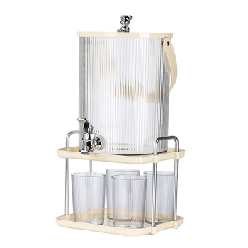 Dispenser pentru băuturi cu robinet, capacitate mare, ceai, ceai de fructe și suc, design luxos discret