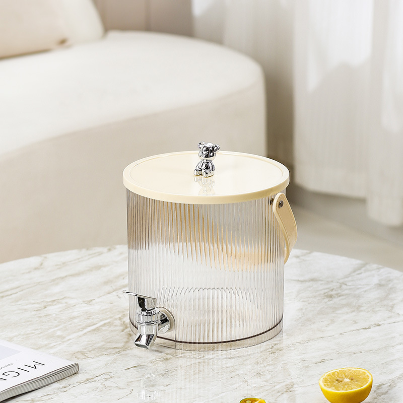 Dispenser pentru băuturi cu robinet, capacitate mare, ceai, ceai de fructe și suc, design luxos discret