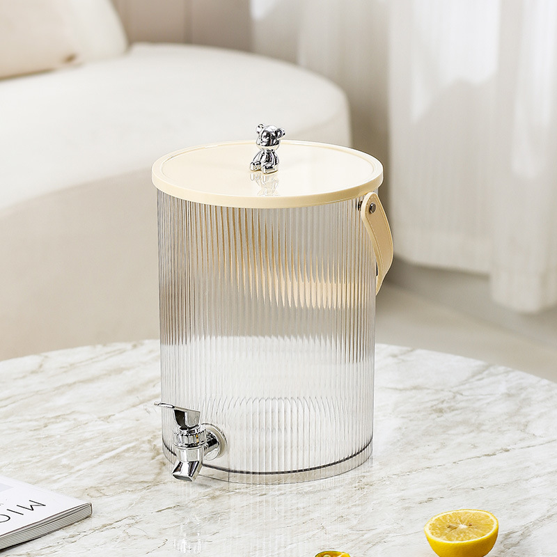Dispenser pentru băuturi cu robinet, capacitate mare, ceai, ceai de fructe și suc, design luxos discret