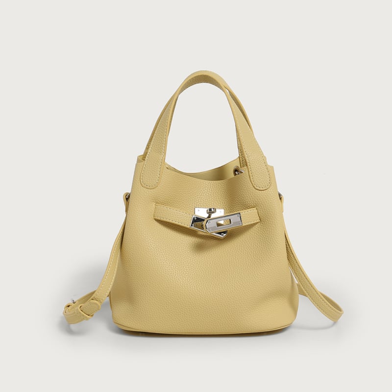 Torba u obliku košare s uzorkom lychee, nova 2025, za žene, mekana koža, torba preko ramena crossbody, bucket stil