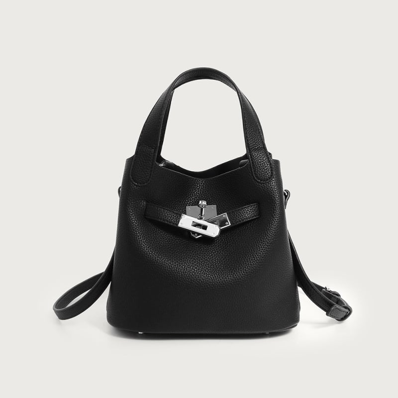 Torba u obliku košare s uzorkom lychee, nova 2025, za žene, mekana koža, torba preko ramena crossbody, bucket stil