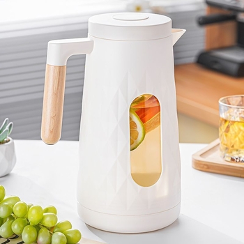 Recipient din plastic pentru apă rece, rezistent la temperaturi înalte, de calitate alimentară, capacitate mare, alb, pentru depozitare apă la domiciliu