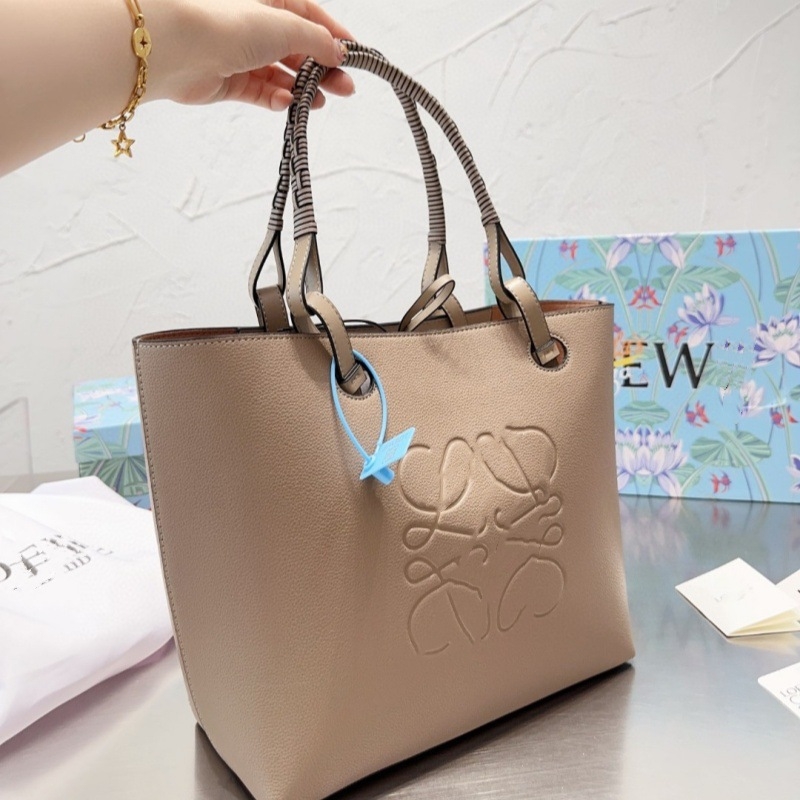 Luojia nova ženska torba, Anagram reljefna Tote, retro stil, velika kapaciteta, torba preko ramena ili crossbody