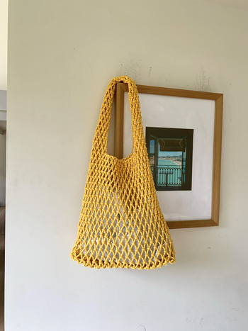 Ženska ručno pletena tote torba, novi lazy-chic stil, velika zapremina, torba preko ramena za svakodnevna putovanja