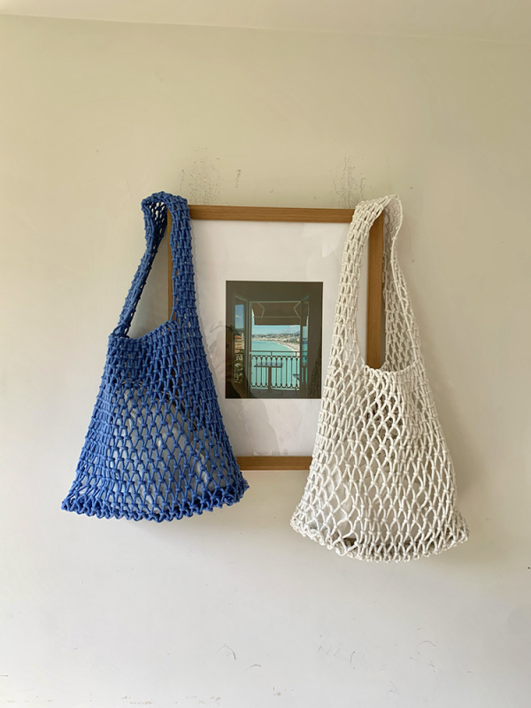 Ženska ručno pletena tote torba, novi lazy-chic stil, velika zapremina, torba preko ramena za svakodnevna putovanja