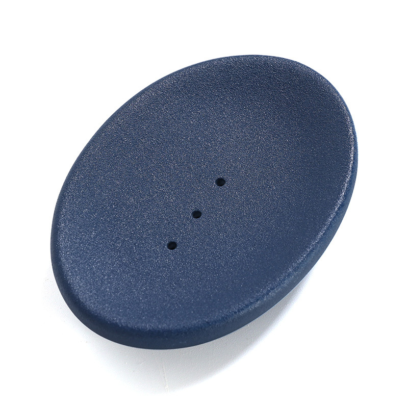 Suport ceramic pentru săpun cu drenaj, pentru baie, mic