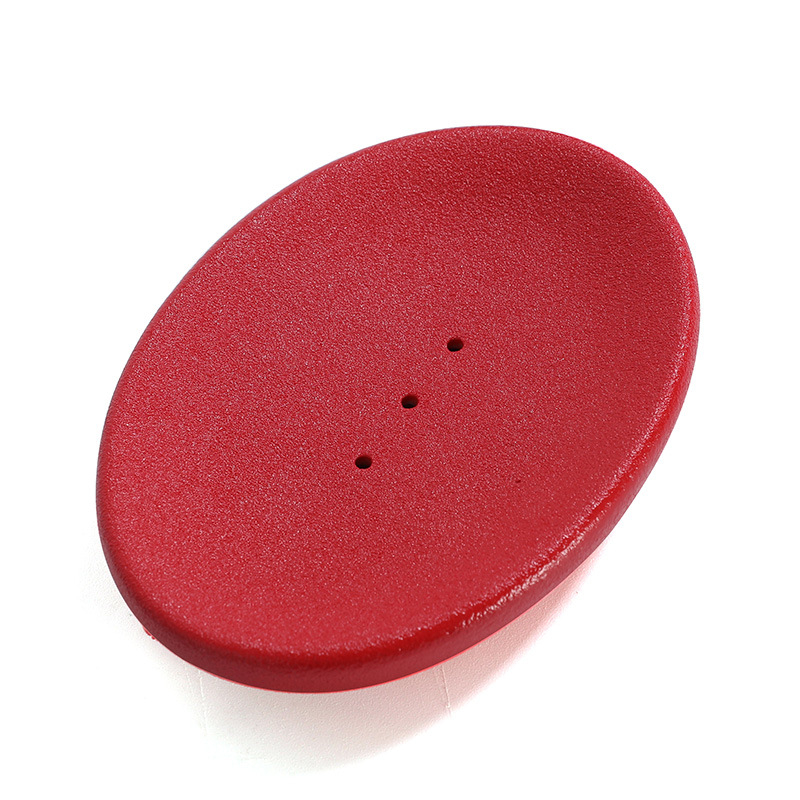 Suport ceramic pentru săpun cu drenaj, pentru baie, mic