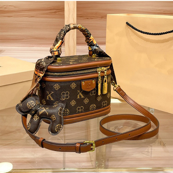 Ženska crossbody cilindrična bucket torba, moda 2024, mala veličina