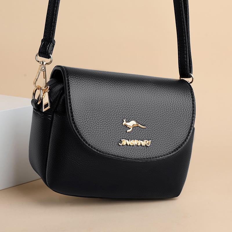 PU mini kvadratna crossbody torba za žene, mala torba za rame sa zatvaračem, urbanog jednostavnog stila