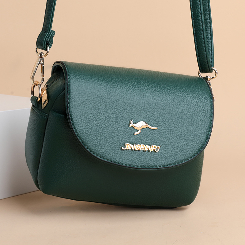 PU mini kvadratna crossbody torba za žene, mala torba za rame sa zatvaračem, urbanog jednostavnog stila