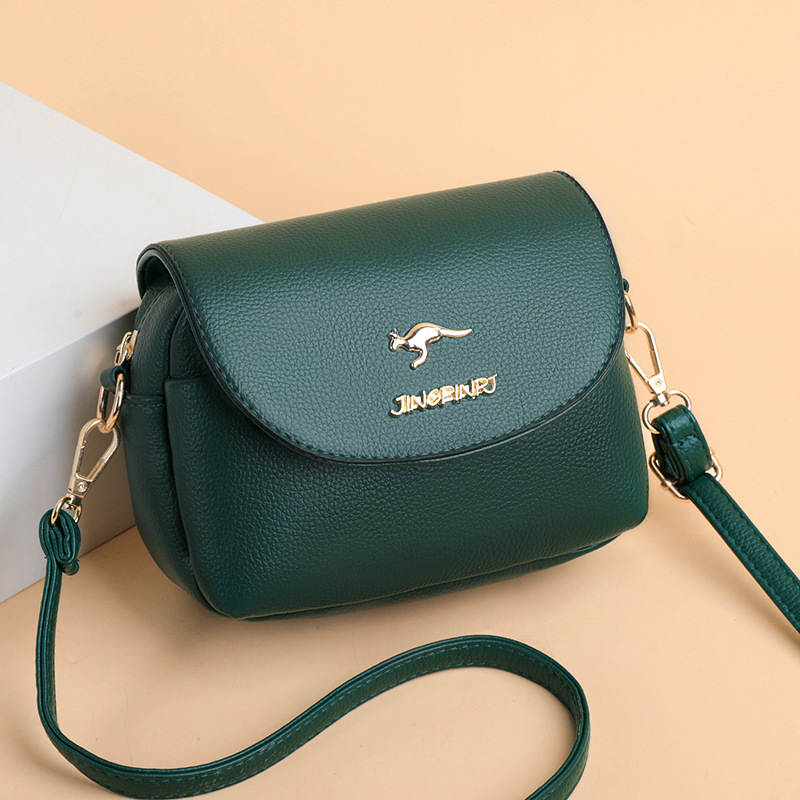 PU mini kvadratna crossbody torba za žene, mala torba za rame sa zatvaračem, urbanog jednostavnog stila
