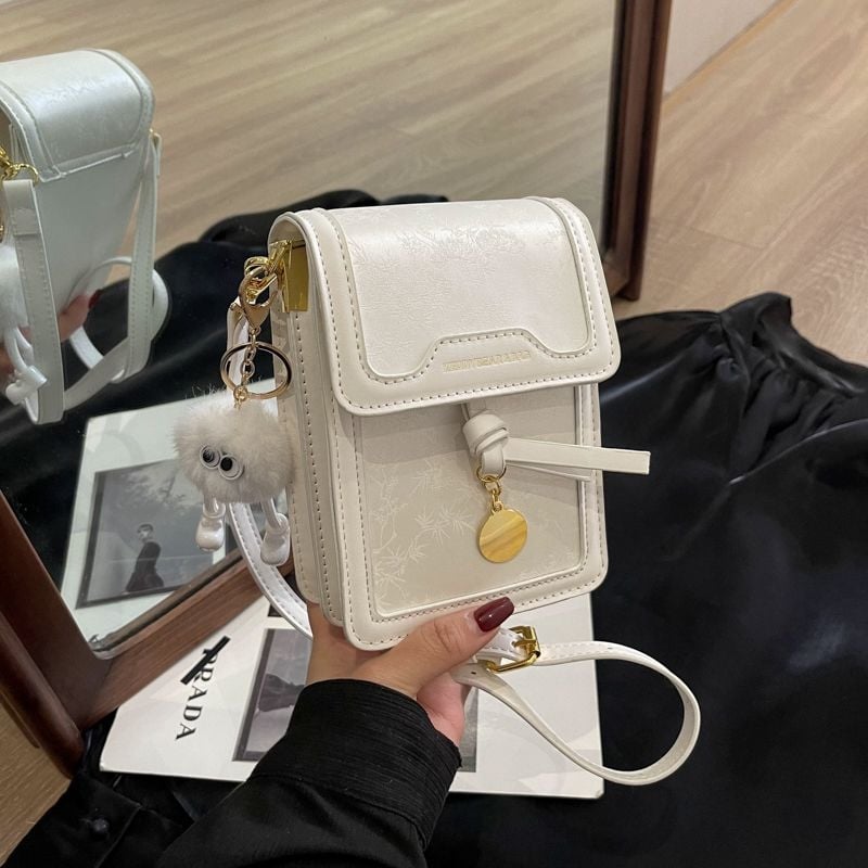 Ženska crossbody torbica za mobitel, 2025 modni dizajn, mini kvadratna torba, elegantna mala torba