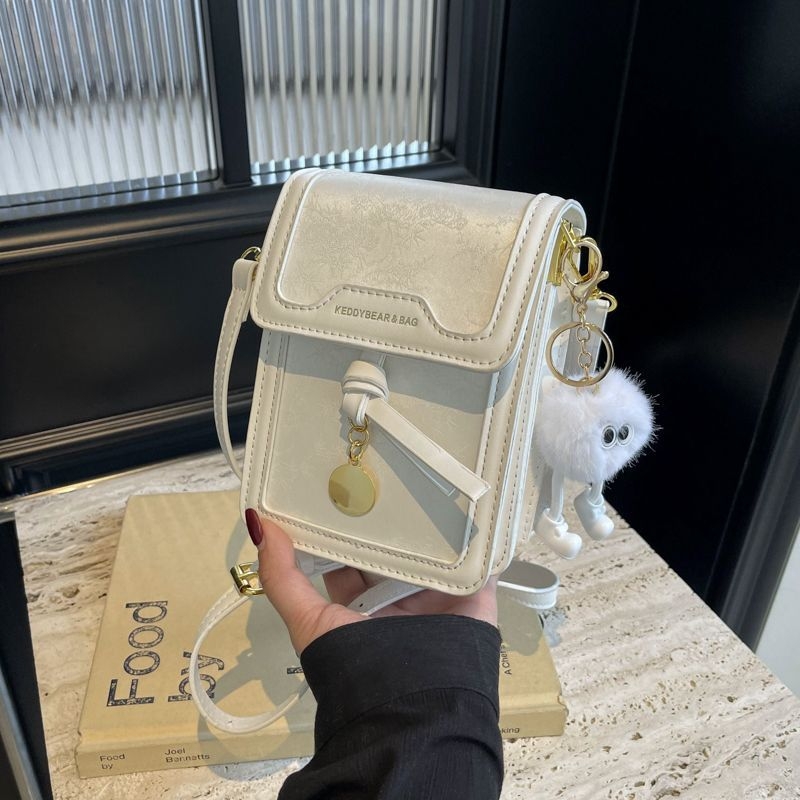 Ženska crossbody torbica za mobitel, 2025 modni dizajn, mini kvadratna torba, elegantna mala torba