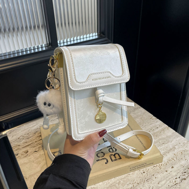 Ženska crossbody torbica za mobitel, 2025 modni dizajn, mini kvadratna torba, elegantna mala torba