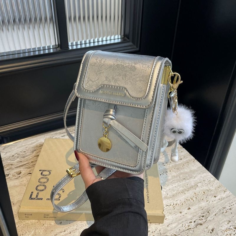 Ženska crossbody torbica za mobitel, 2025 modni dizajn, mini kvadratna torba, elegantna mala torba