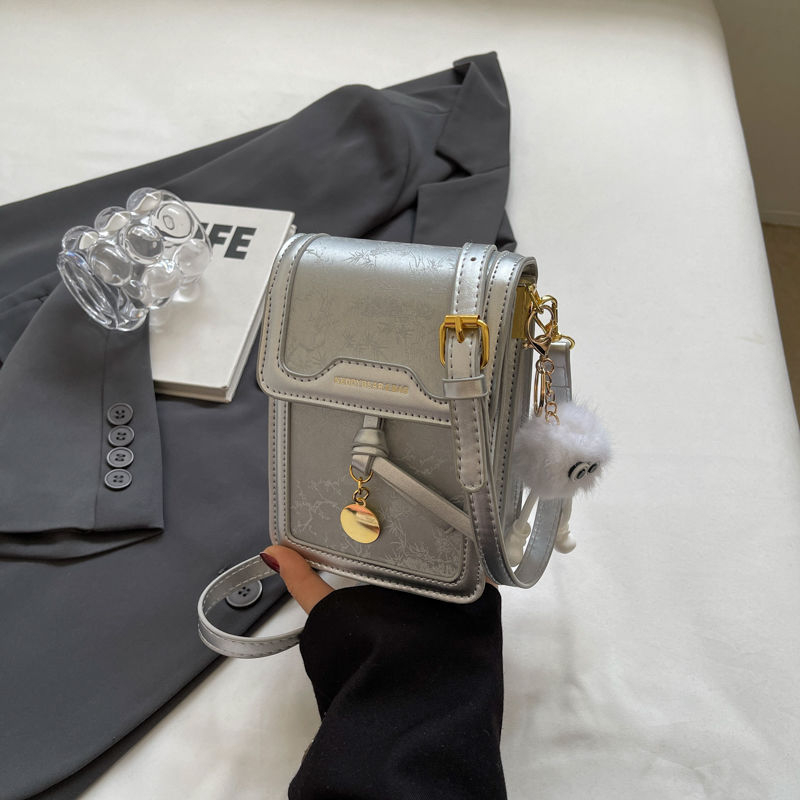 Ženska crossbody torbica za mobitel, 2025 modni dizajn, mini kvadratna torba, elegantna mala torba
