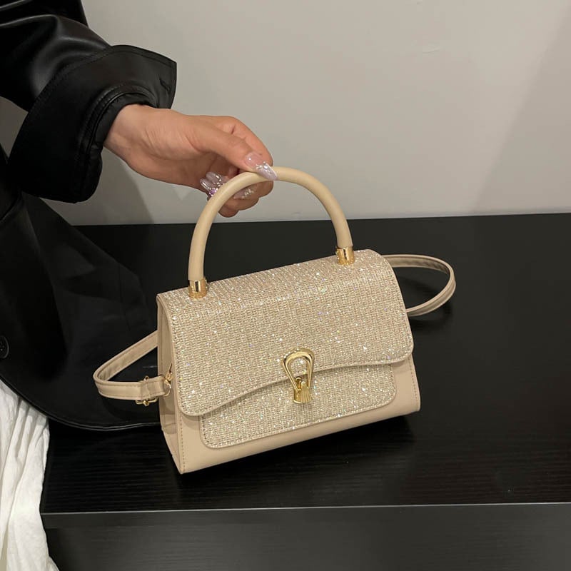 Ženska mala kvadratna crossbody torba u gradskom minimalističkom stilu, korejski dizajn, jesen-zima 2025