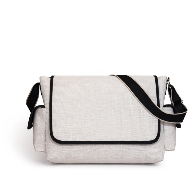 Ženska platnena torba preko ramena, velika kapaciteta, gradski minimalistički stil