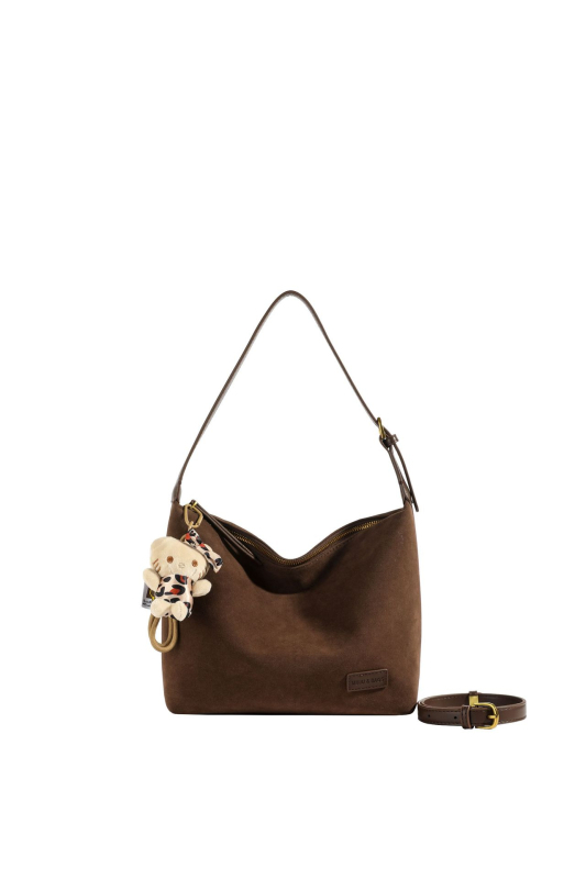 Ženska leopard uzorak bucket torba, vintage stil, nova moda 2024, svakodnevna upotreba, torba s križnim remenom
