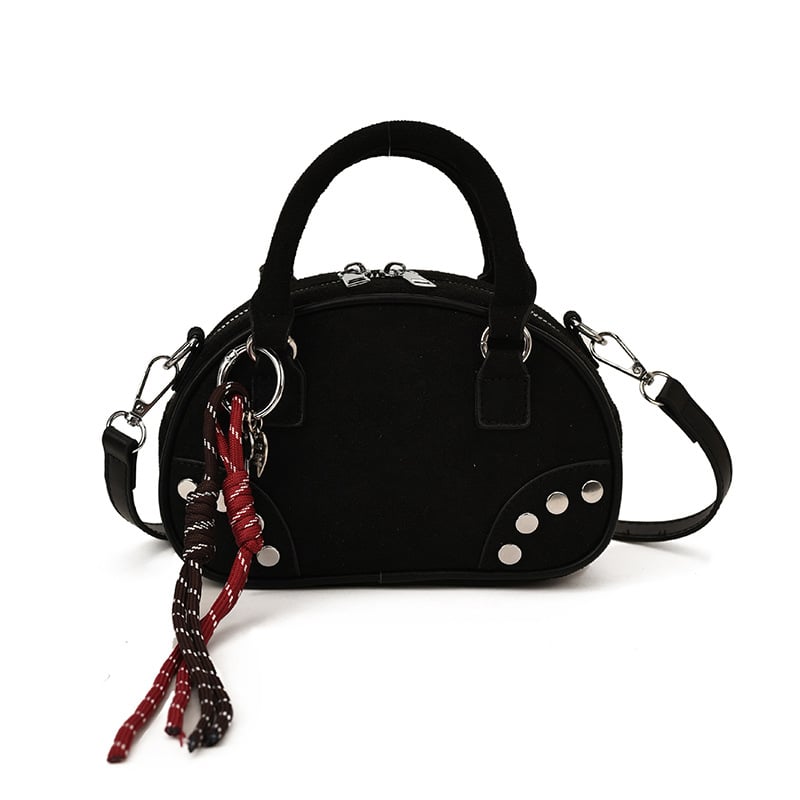 2025 nova ženska torba za jesen-zimu, visoke kvalitete, korejskog dizajna boutique, s ukrasnim čavlima, za nošenje preko ramena i crossbody