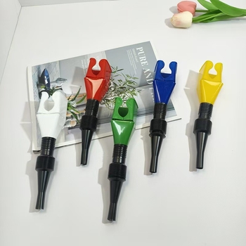 Funnel de alimentare portabil cu furtun telescopic pliant pentru motocicletă, utilizare de urgență