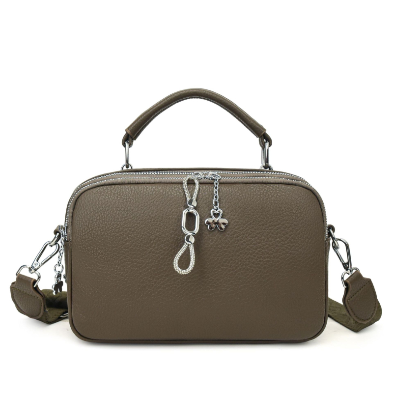 Ženska PU torbica za rame, mala veličina, liči tekstura, gradski stil, crossbody