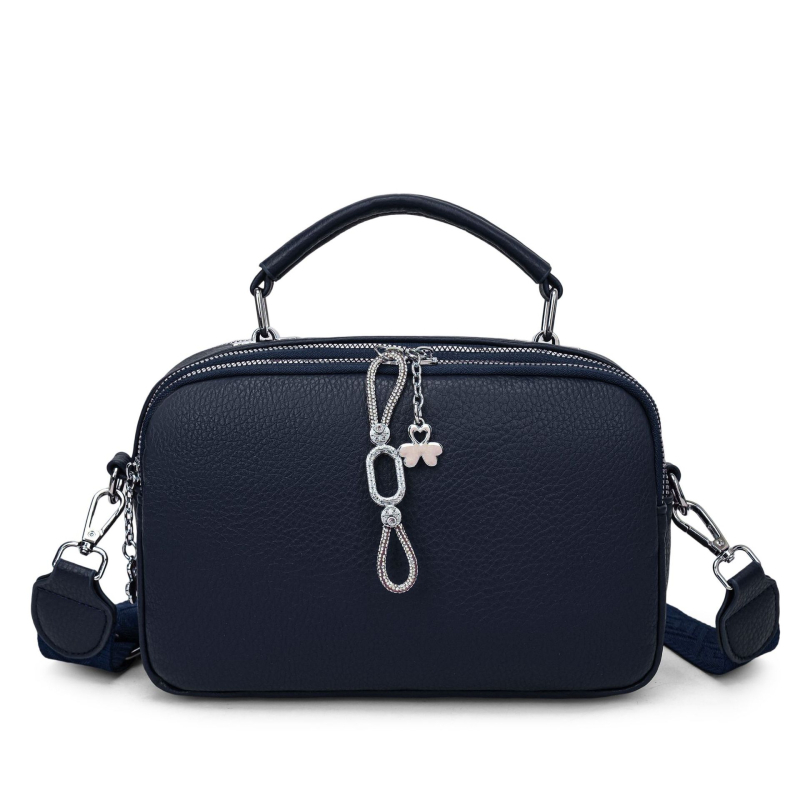 Ženska PU torbica za rame, mala veličina, liči tekstura, gradski stil, crossbody