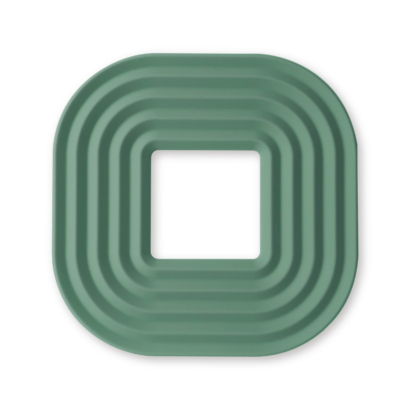 Covoraș din silicon pentru izolație termică la masă — covoraș geometric pentru oale, farfurii și cești